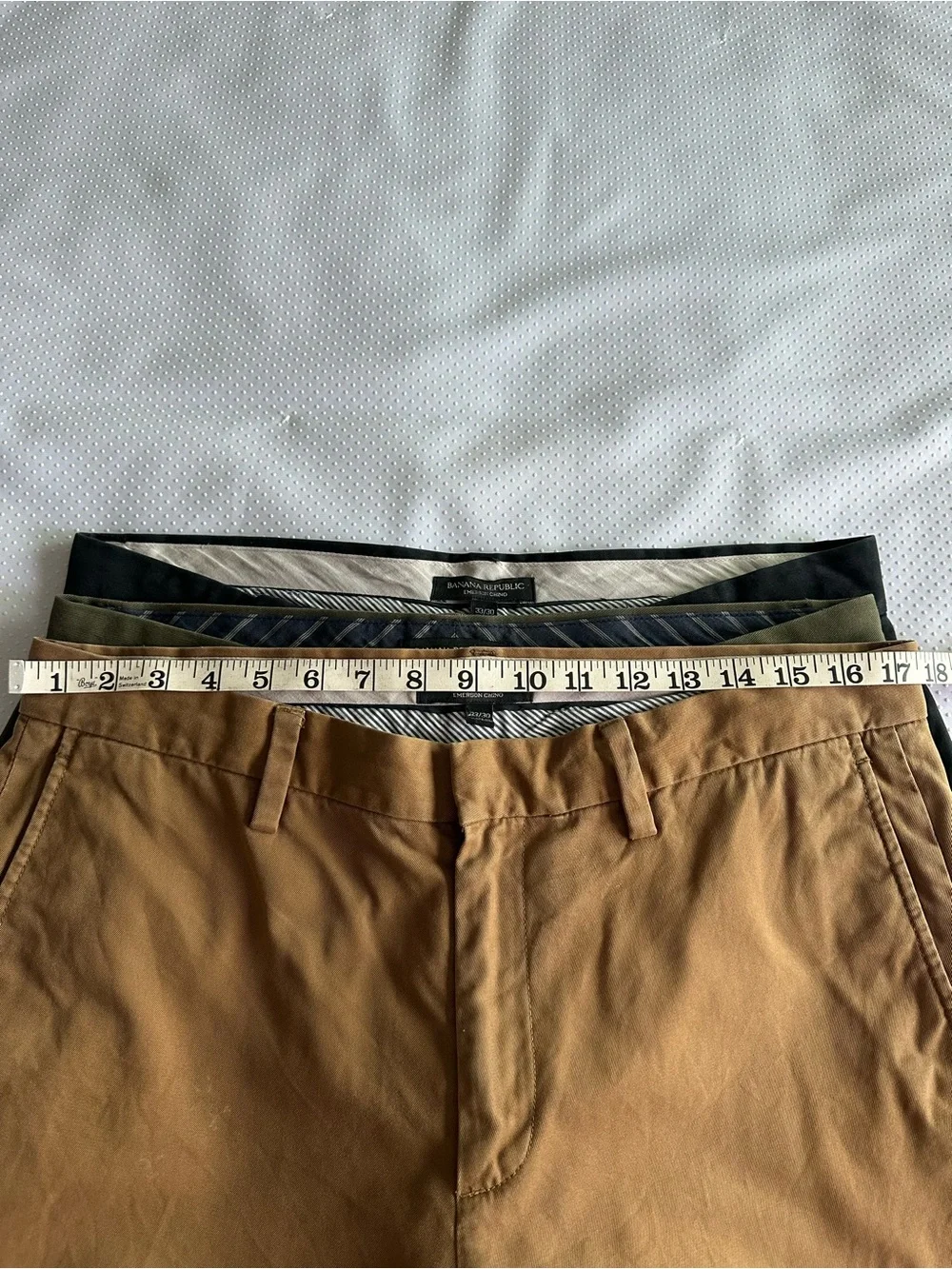 Banana Republic Men Classic Straight Fit Chinos - Brown, Olive, Black  Sz 33/30